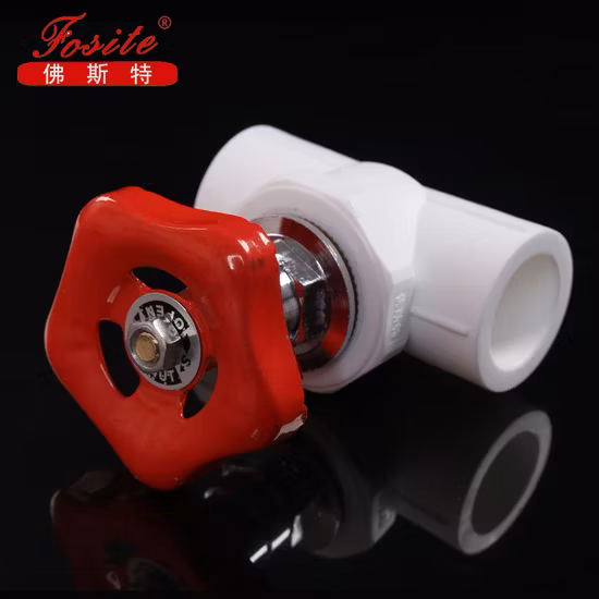 High Quality PPR Pipe Fitting Building Material Plastic Stop Valve Gate Valve